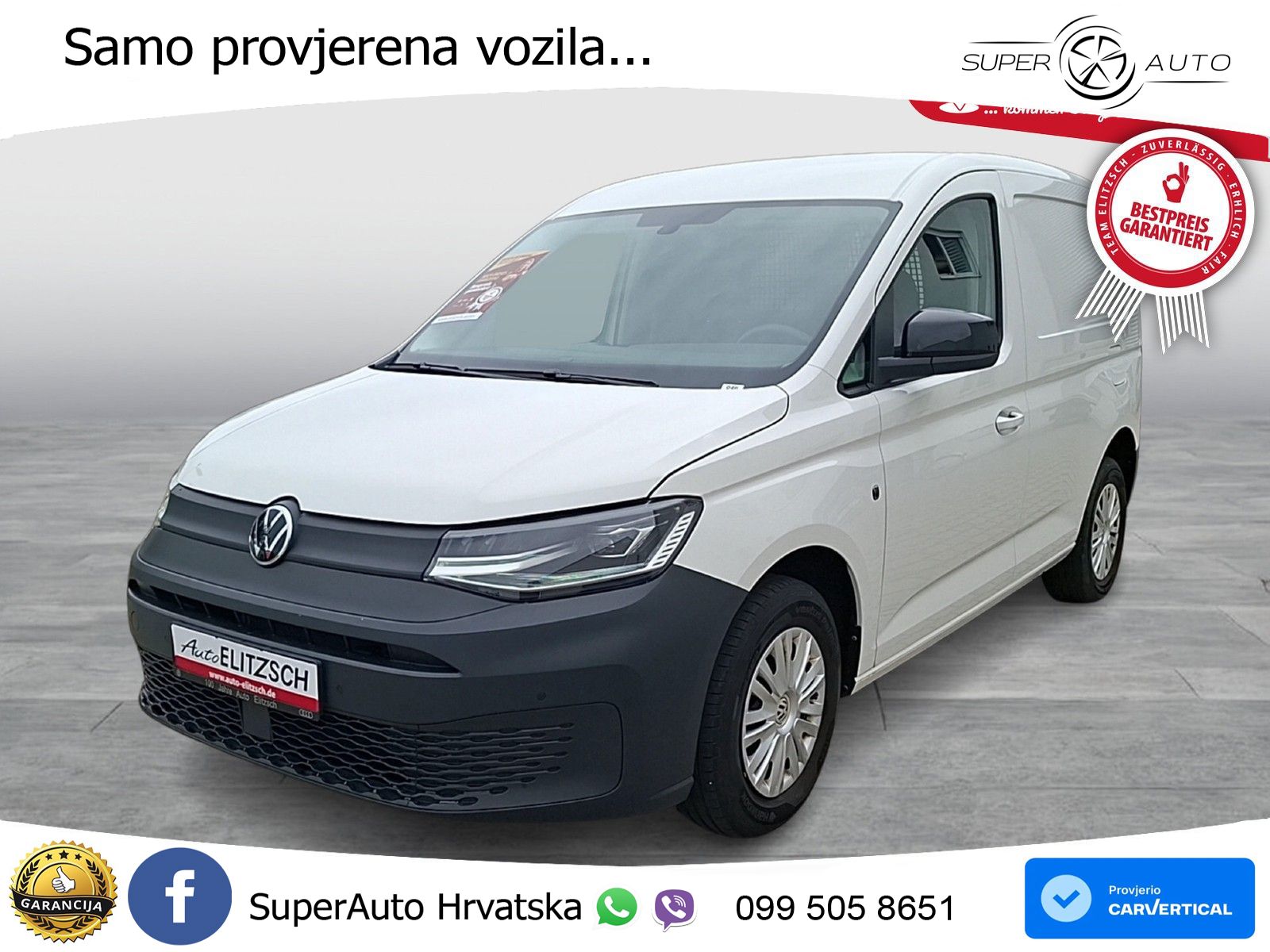 Volkswagen Caddy TDI Kasten LED AHK DAB Climatronic PDC 102 KS
