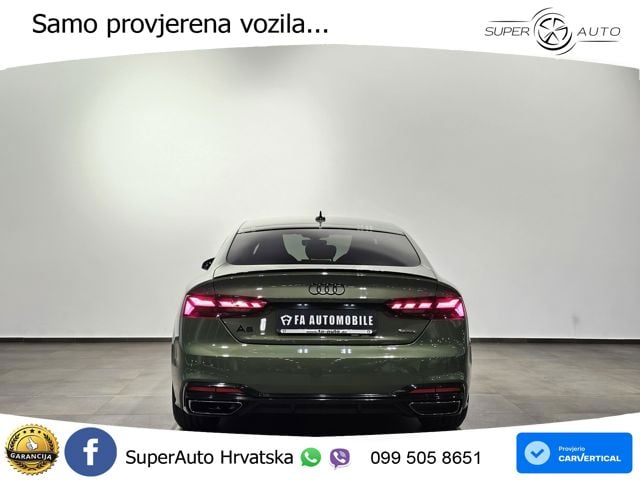 Audi A5 Sportback 40 TDI (204 KS) quattro S tronic S line