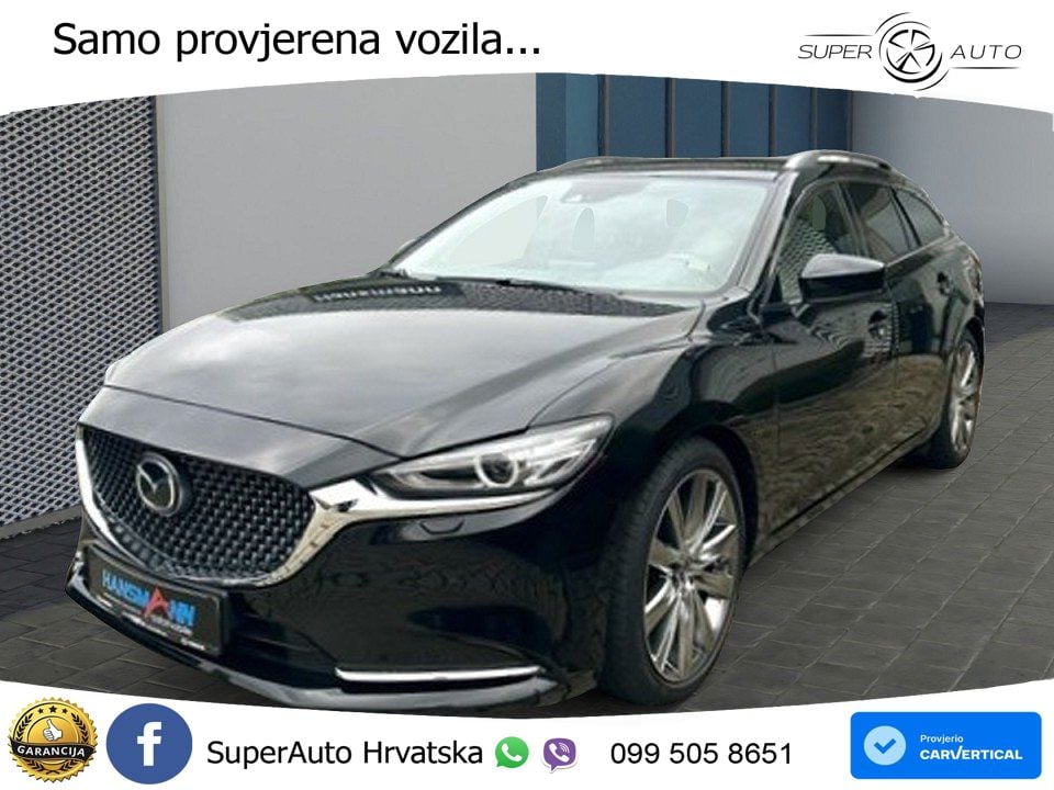 Mazda 6 Sport Combi 2.2 SKYACTIV-D (184 KS) SKYACTIV-Drive LED+GR SJED+ACC