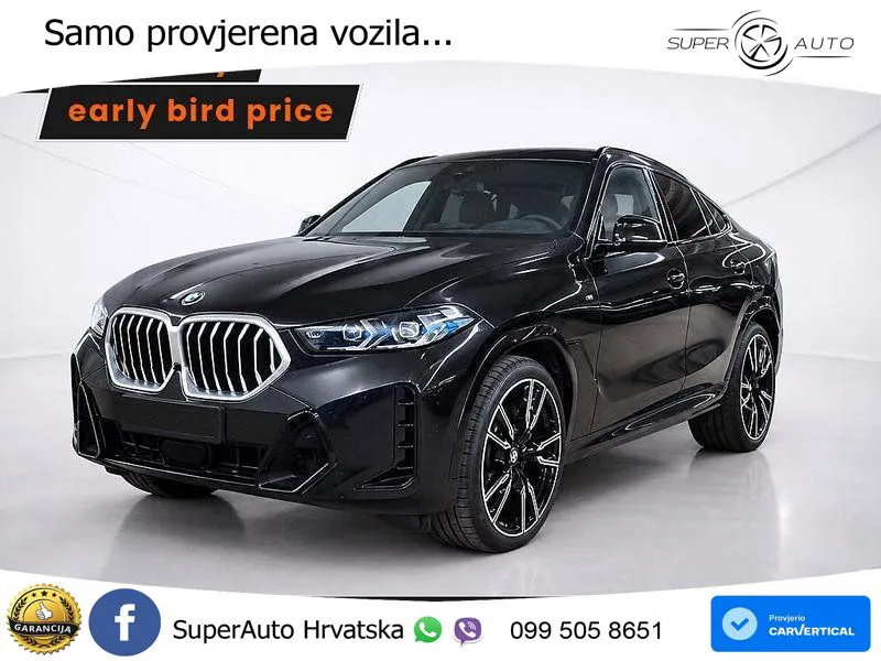 BMW X6 40d (352 KS) xDrive Steptronic M Sport ACC+HEAD+4xGR SJED+360+PANO