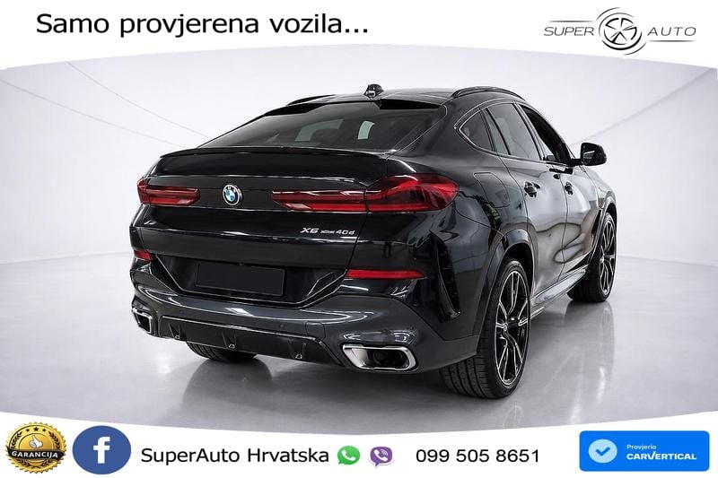 BMW X6 40d (352 KS) xDrive Steptronic M Sport ACC+HEAD+4xGR SJED+360+PANO