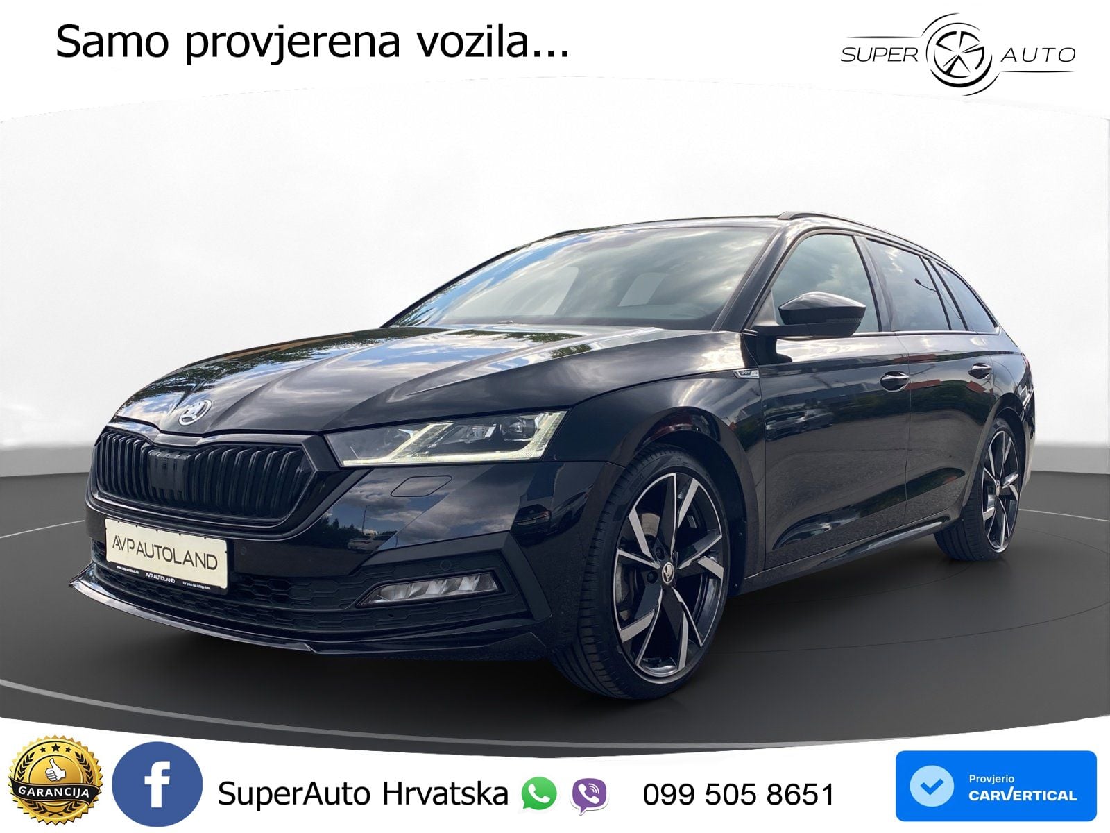 Škoda Octavia Combi 2.0 TSI (190 KS) 4x4 DSG SportLine