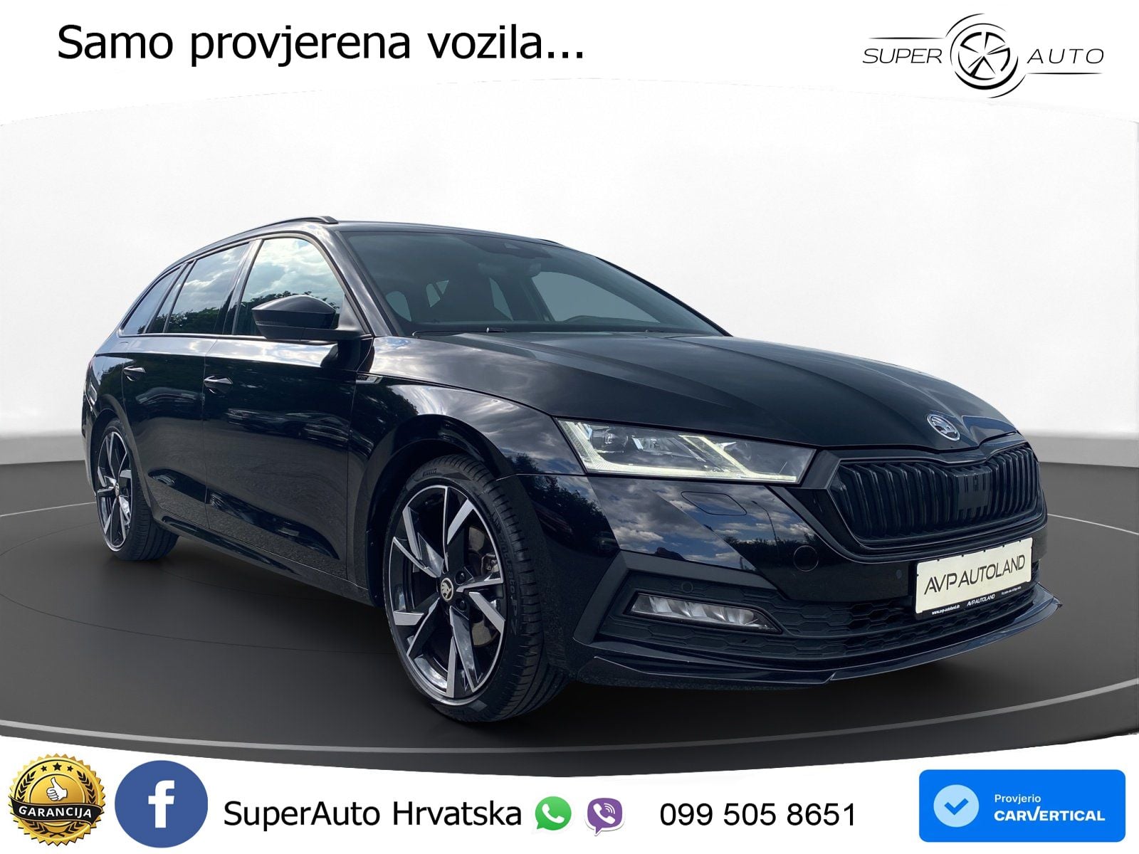Škoda Octavia Combi 2.0 TSI (190 KS) 4x4 DSG SportLine