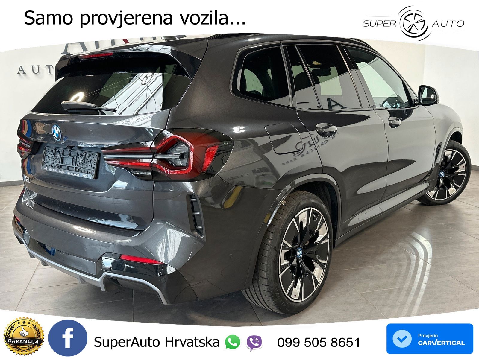 BMW iX3 80 kWh (286 KS)
