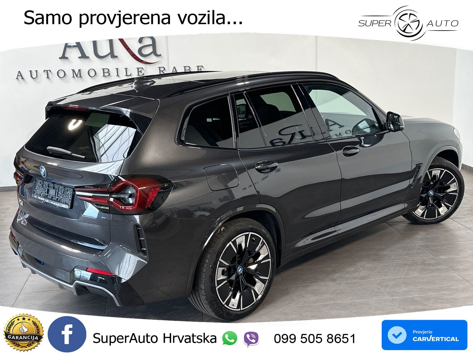 BMW iX3 80 kWh (286 KS)