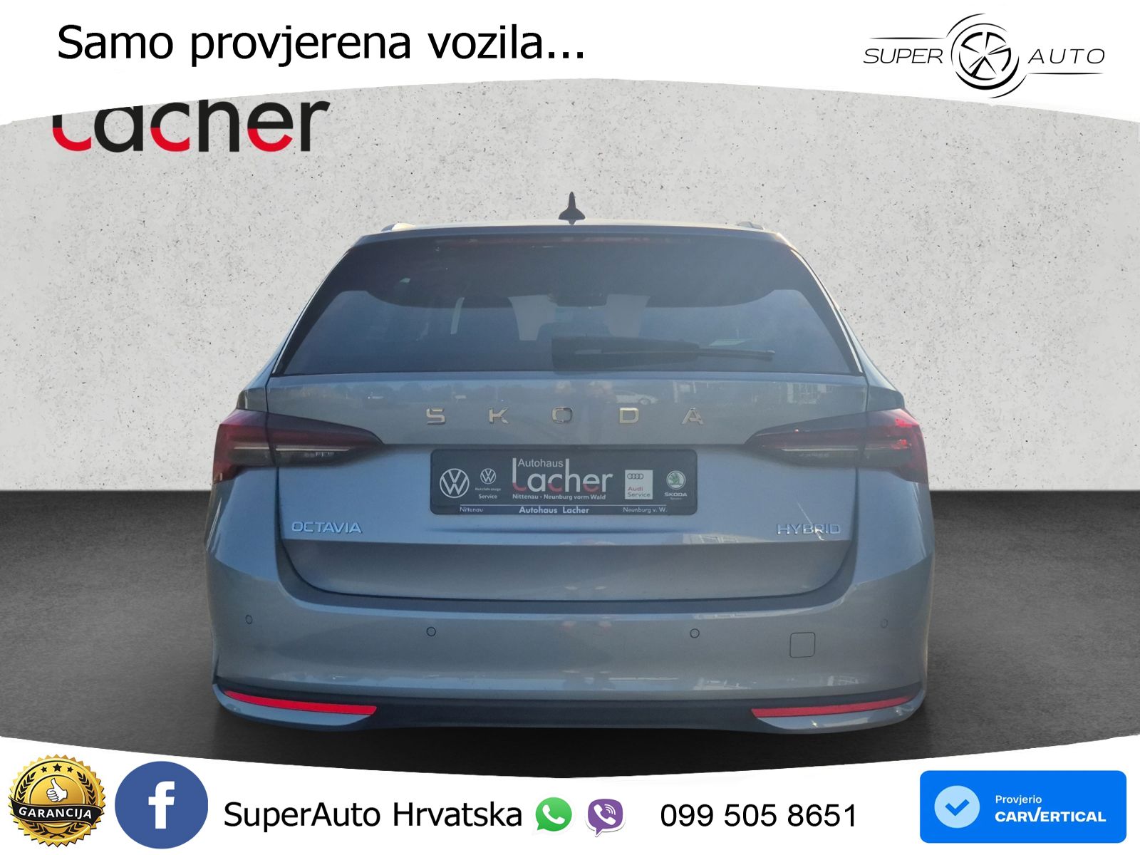 Škoda Octavia Combi 1.5 TSI (150 KS) DSG Selection LED+GR SJED+ACC