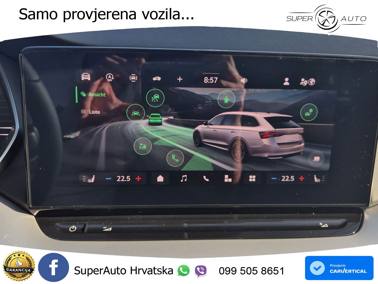 Škoda Octavia Combi 1.5 TSI (150 KS) DSG Selection LED+GR SJED+ACC