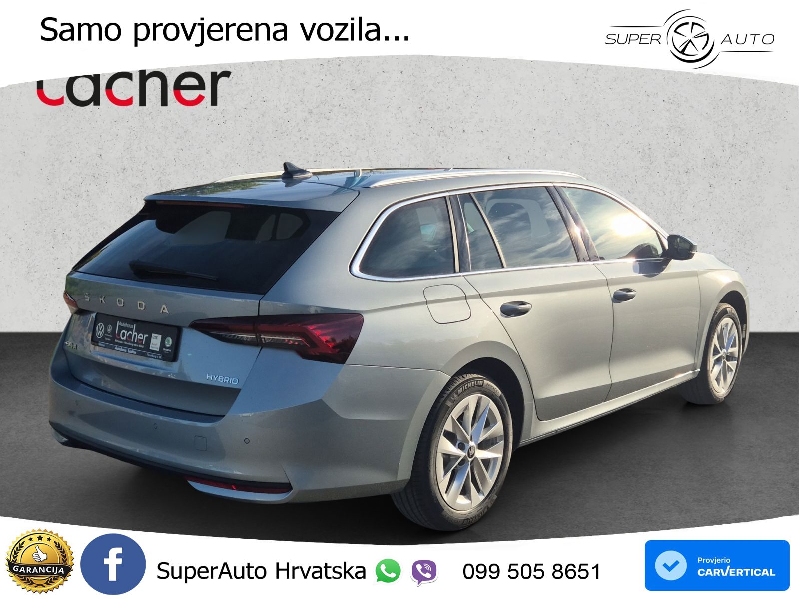 Škoda Octavia Combi 1.5 TSI (150 KS) DSG Selection LED+GR SJED+ACC