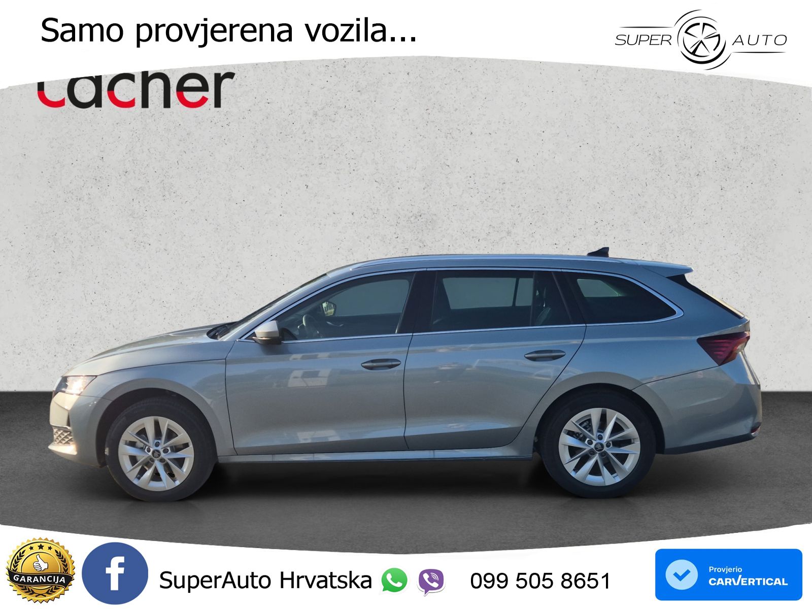 Škoda Octavia Combi 1.5 TSI (150 KS) DSG Selection LED+GR SJED+ACC