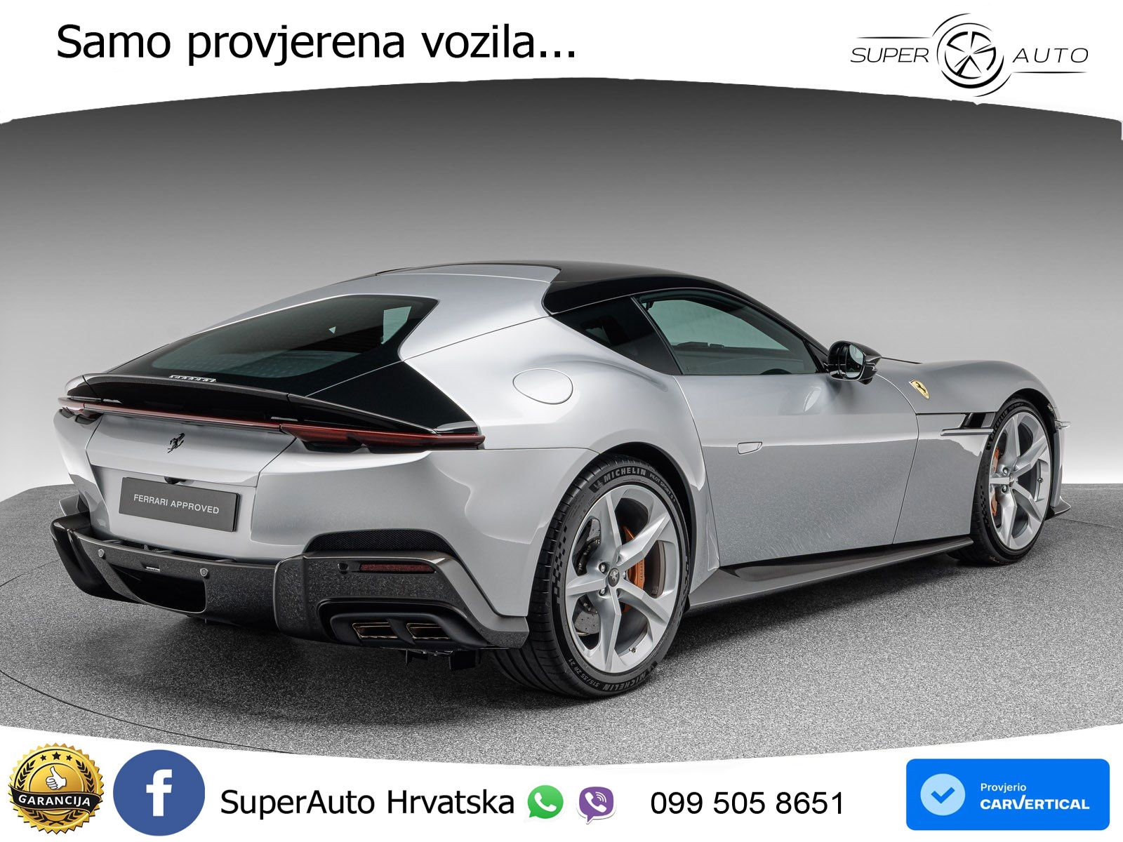 Ferrari 12Cilindri Spider 6.5 V12 (830 KS) F1 DCT LED+ACC