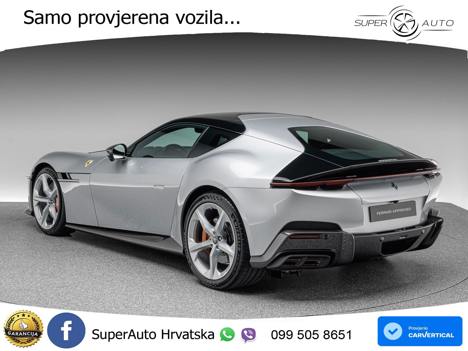 Ferrari 12Cilindri Spider 6.5 V12 (830 KS) F1 DCT LED+ACC