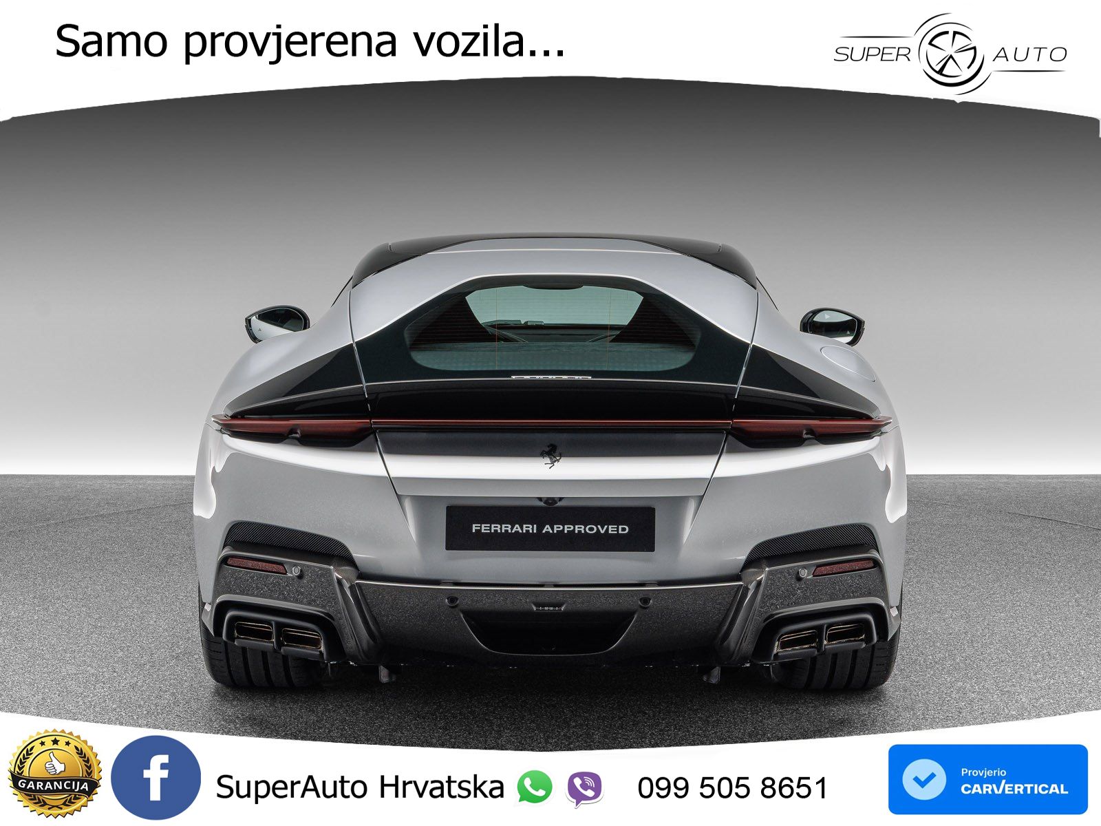 Ferrari 12Cilindri Spider 6.5 V12 (830 KS) F1 DCT LED+ACC