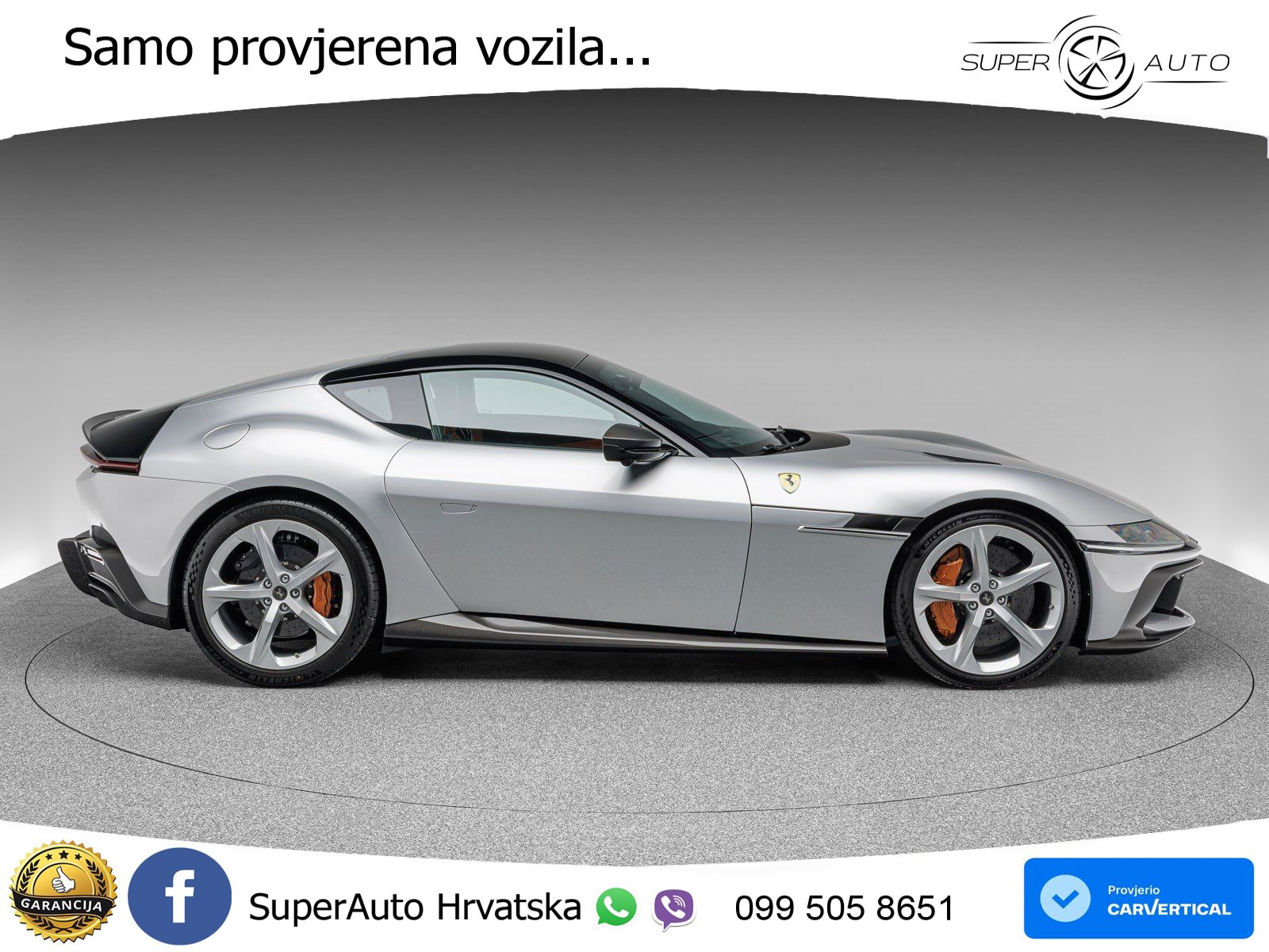 Ferrari 12Cilindri Spider 6.5 V12 (830 KS) F1 DCT LED+ACC