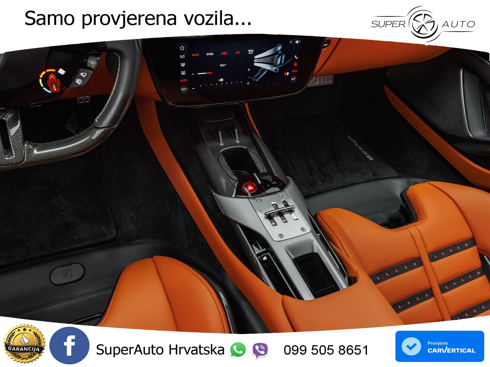Ferrari 12Cilindri Spider 6.5 V12 (830 KS) F1 DCT LED+ACC