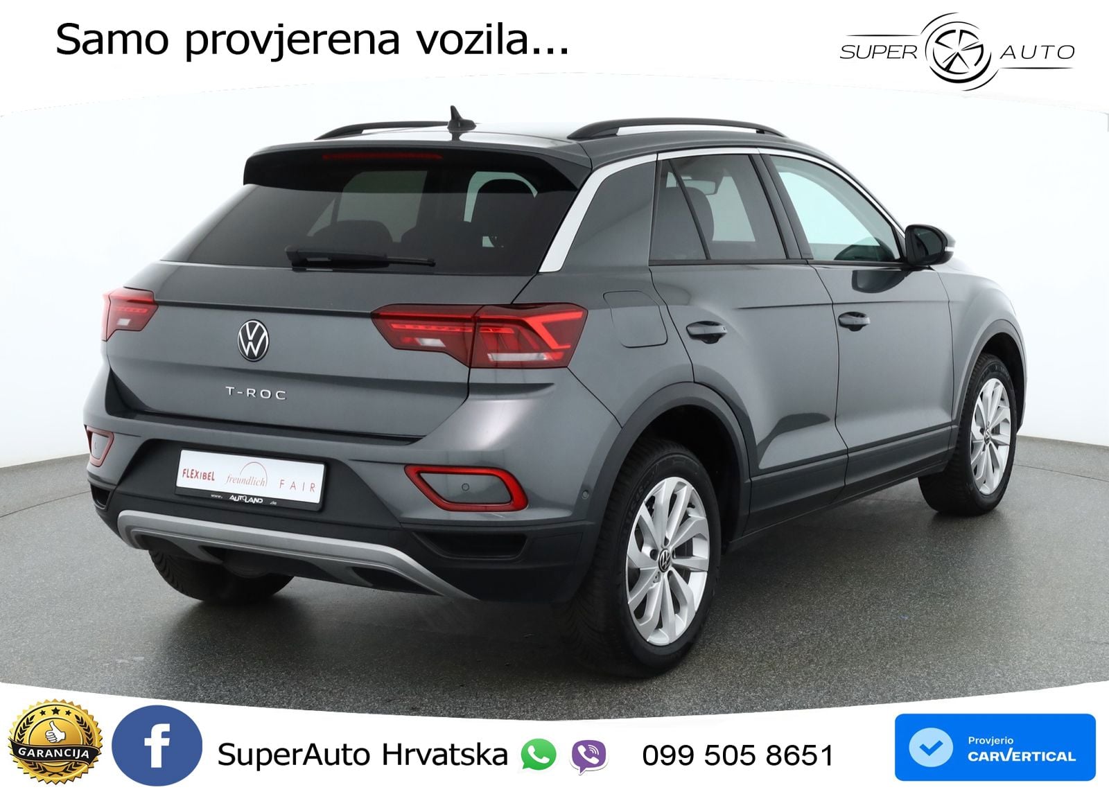 Volkswagen T-Roc 1.5 TSI (150 KS) DSG LED+GR SJED+ACC