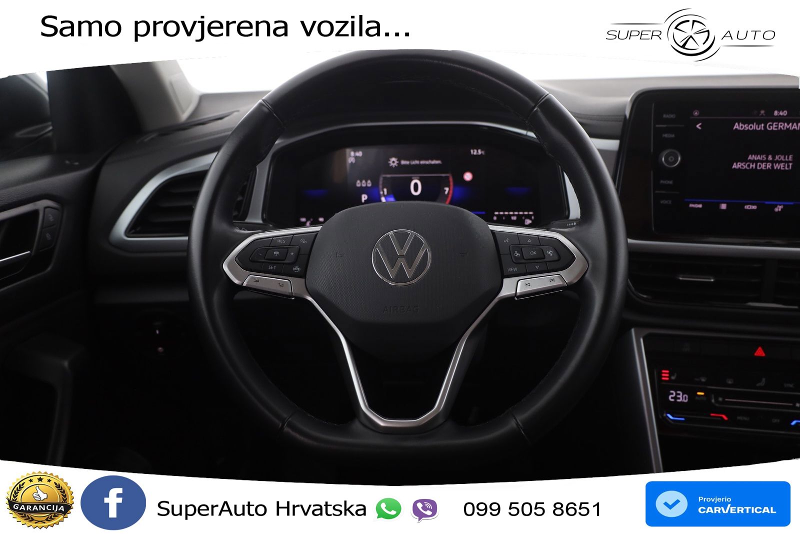Volkswagen T-Roc 1.5 TSI (150 KS) DSG LED+GR SJED+ACC