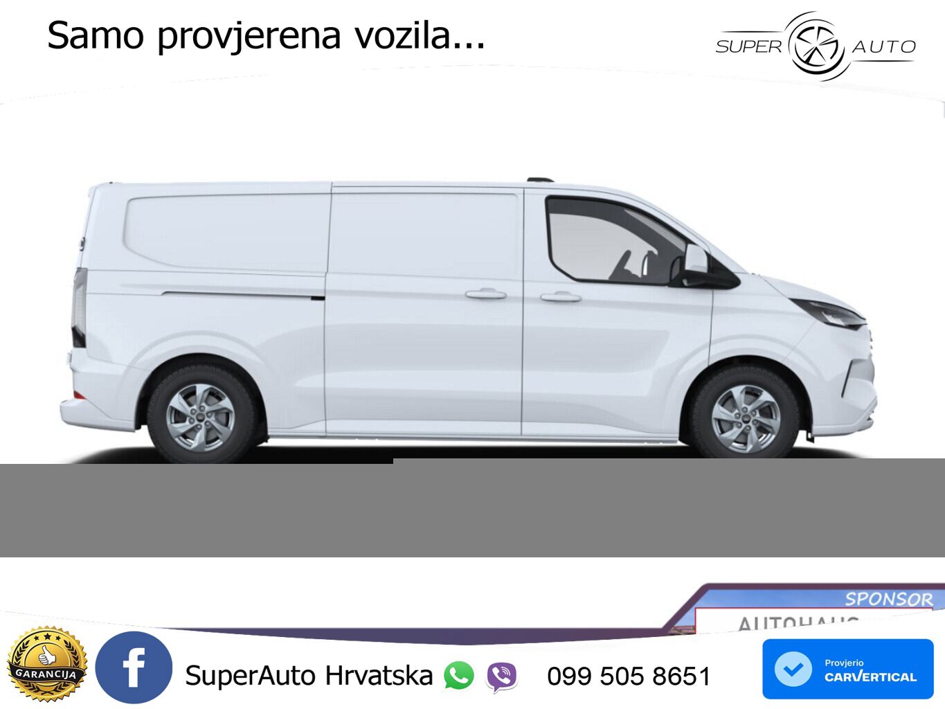 Ford Transit Custom Limited 320L2 AHK LED UVP-40%* 150 KS