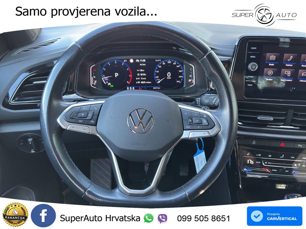 Volkswagen T-Roc 1.5 TSI (150 KS) DSG LED+GR SJED+ACC
