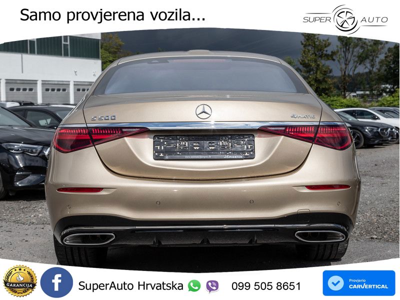 Mercedes S 500 (449 KS) EQ Boost 4MATIC 9G-TRONIC AMG ACC+HEAD+4xGR SJED+360+PANO