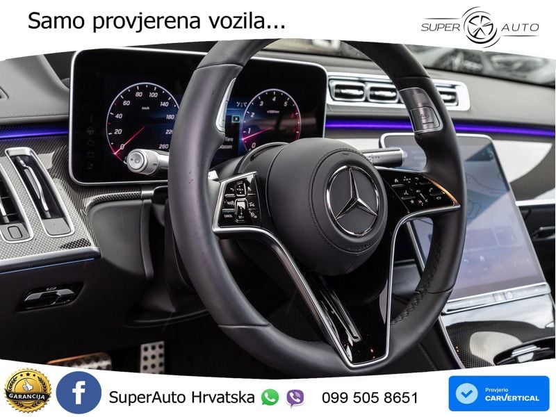 Mercedes S 500 (449 KS) EQ Boost 4MATIC 9G-TRONIC AMG ACC+HEAD+4xGR SJED+360+PANO