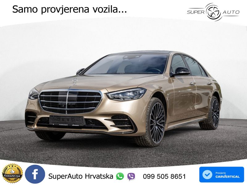 Mercedes S 500 (449 KS) EQ Boost 4MATIC 9G-TRONIC AMG ACC+HEAD+4xGR SJED+360+PANO