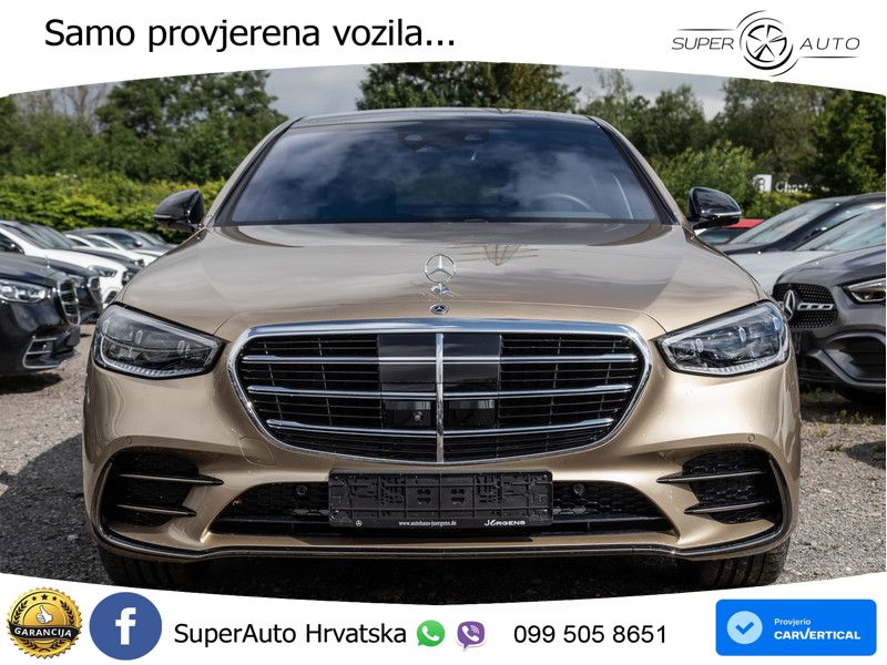 Mercedes S 500 (449 KS) EQ Boost 4MATIC 9G-TRONIC AMG ACC+HEAD+4xGR SJED+360+PANO