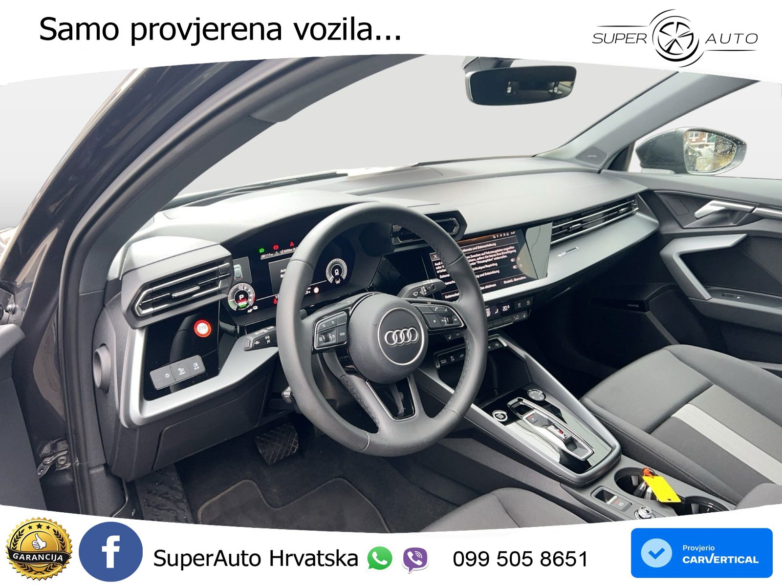 Audi A3 Sportback 40 TFSI e (204 KS) Plug-in Hybrid S tronic LED+GR SJED+ACC