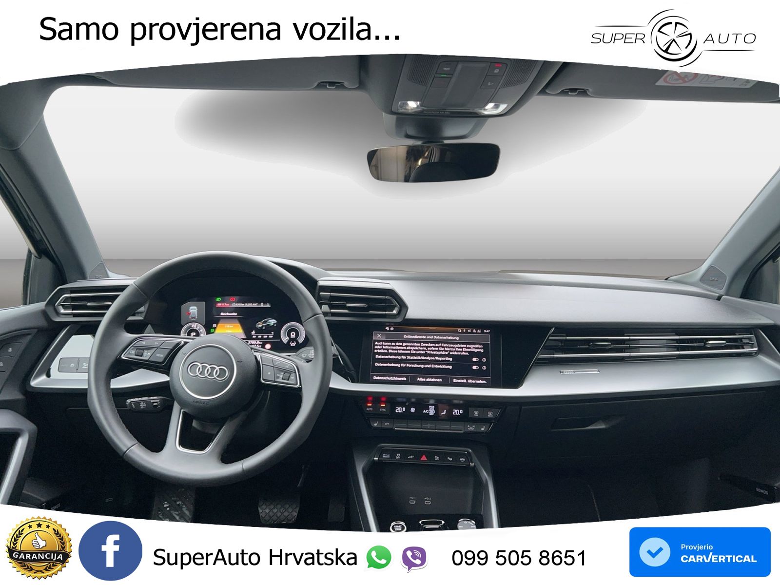 Audi A3 Sportback 40 TFSI e (204 KS) Plug-in Hybrid S tronic LED+GR SJED+ACC