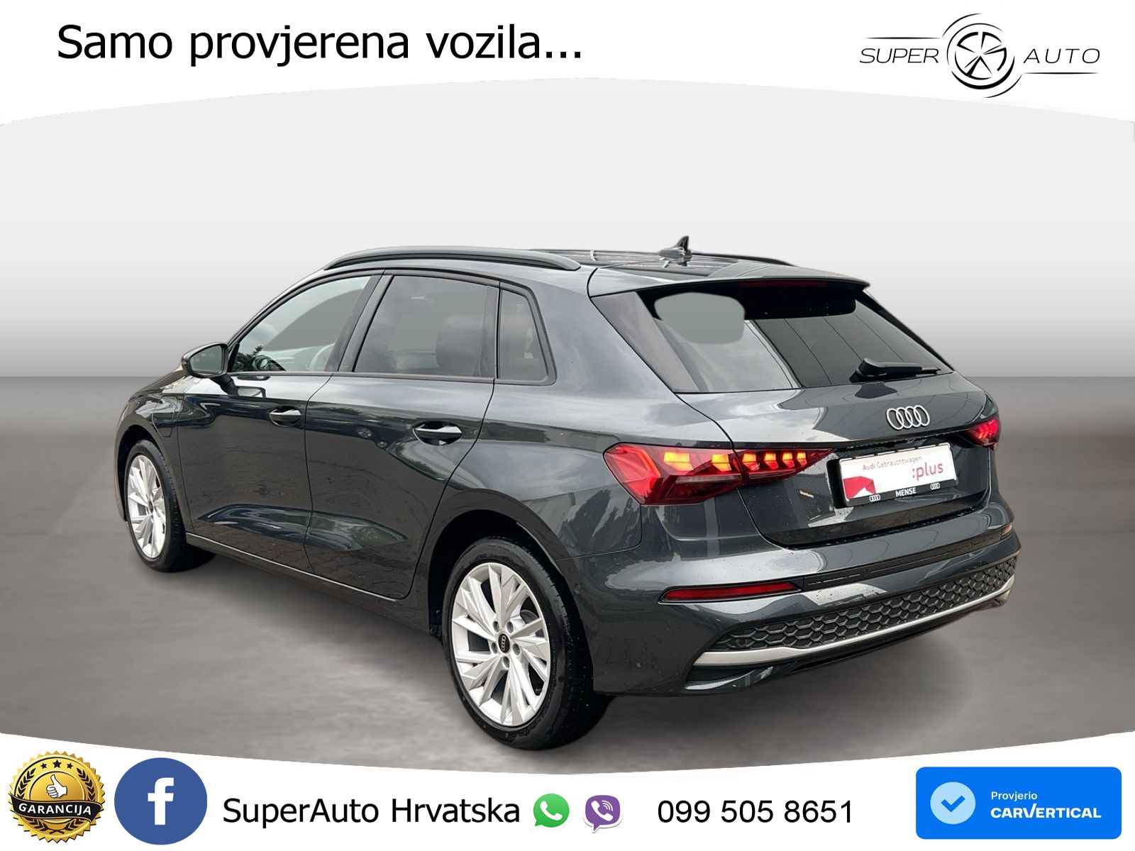 Audi A3 Sportback 40 TFSI e (204 KS) Plug-in Hybrid S tronic LED+GR SJED+ACC