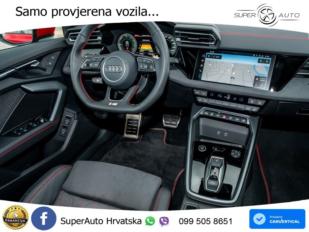 Audi A3 Sportback 40 TFSI e (204 KS) Plug-in Hybrid S tronic LED+GR SJED+ACC