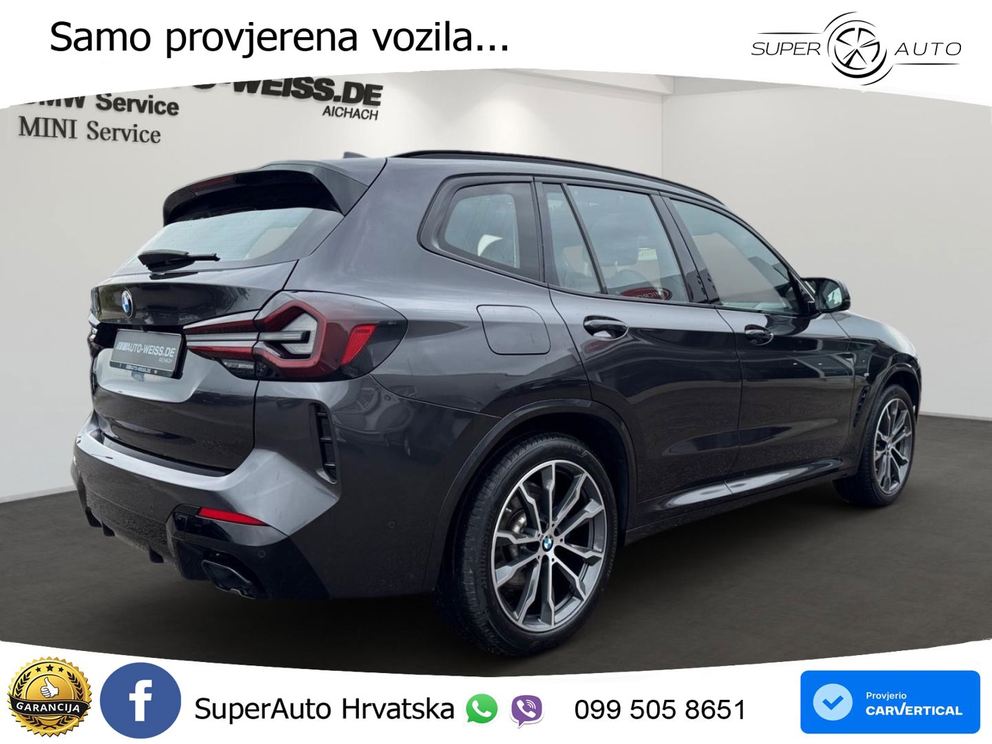 BMW X3 M40d xDrive Steptronic LED+GR SJED+ACC