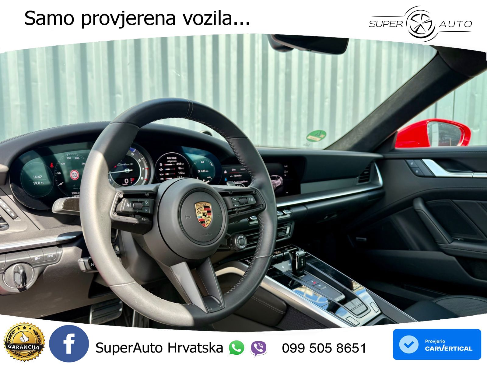 Porsche 911 Turbo S 3.8 (650 KS) PDK MATRIX+GR SJED+KAM