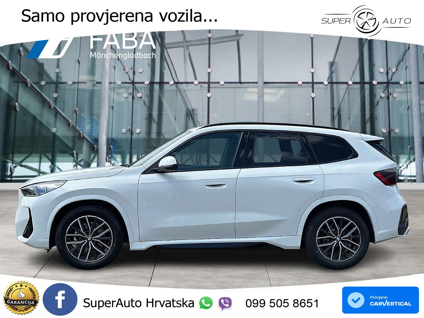 BMW iX1 66.5 kWh (204 KS) eDrive20 M Sport LED+GR SJED+ACC