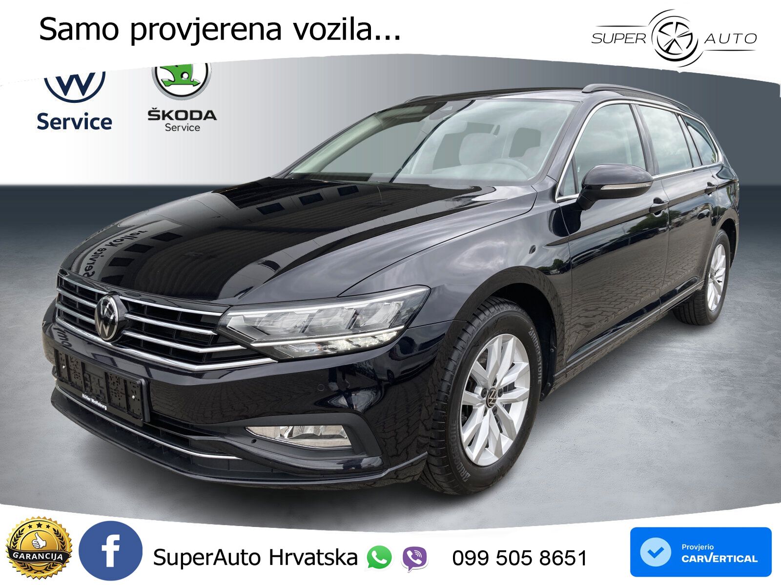 Volkswagen Passat Variant 2.0 TDI (150 KS) DSG Business LED+GR SJED+ACC