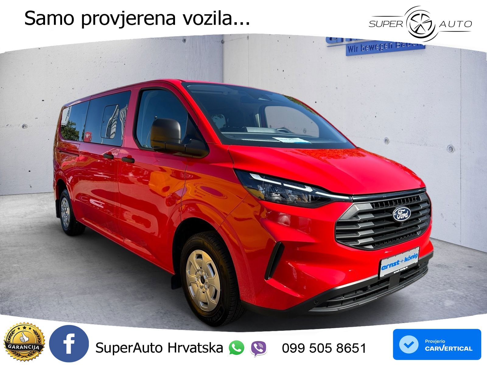 Ford Transit Custom 320 L2H1 PKW VA Trend Trend LED 150 KS