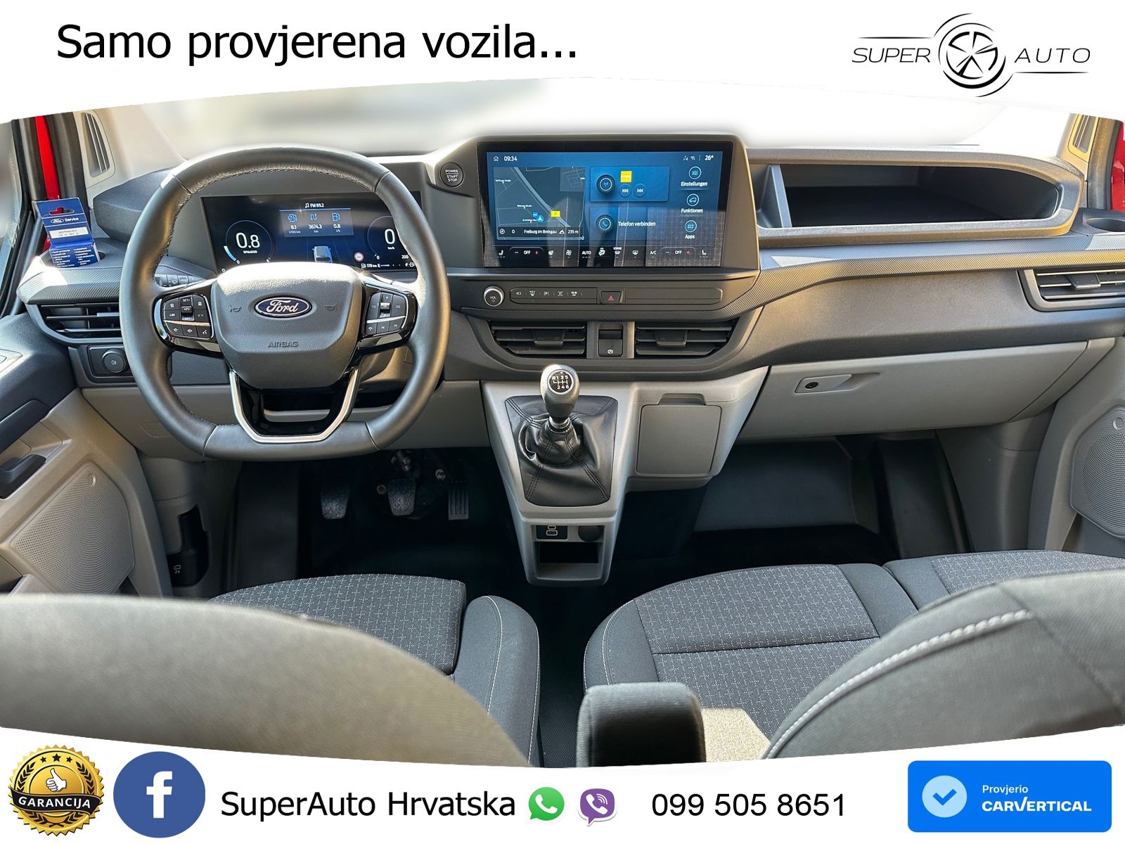 Ford Transit Custom 320 L2H1 PKW VA Trend Trend LED 150 KS