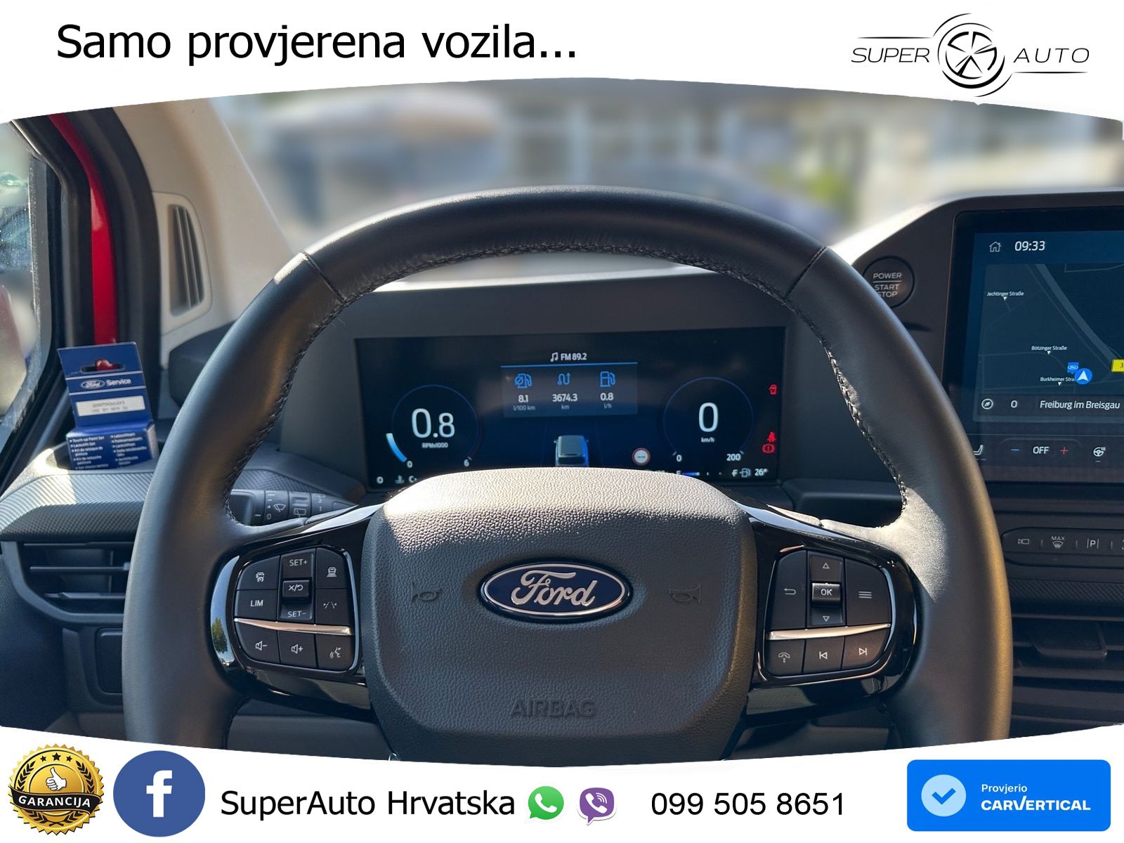 Ford Transit Custom 320 L2H1 PKW VA Trend Trend LED 150 KS