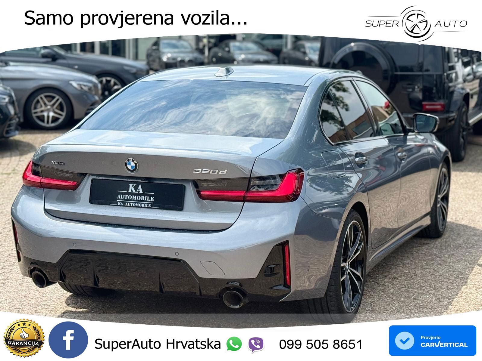 BMW 320d (190 KS) xDrive Steptronic M Sport LED+GR SJED+ACC