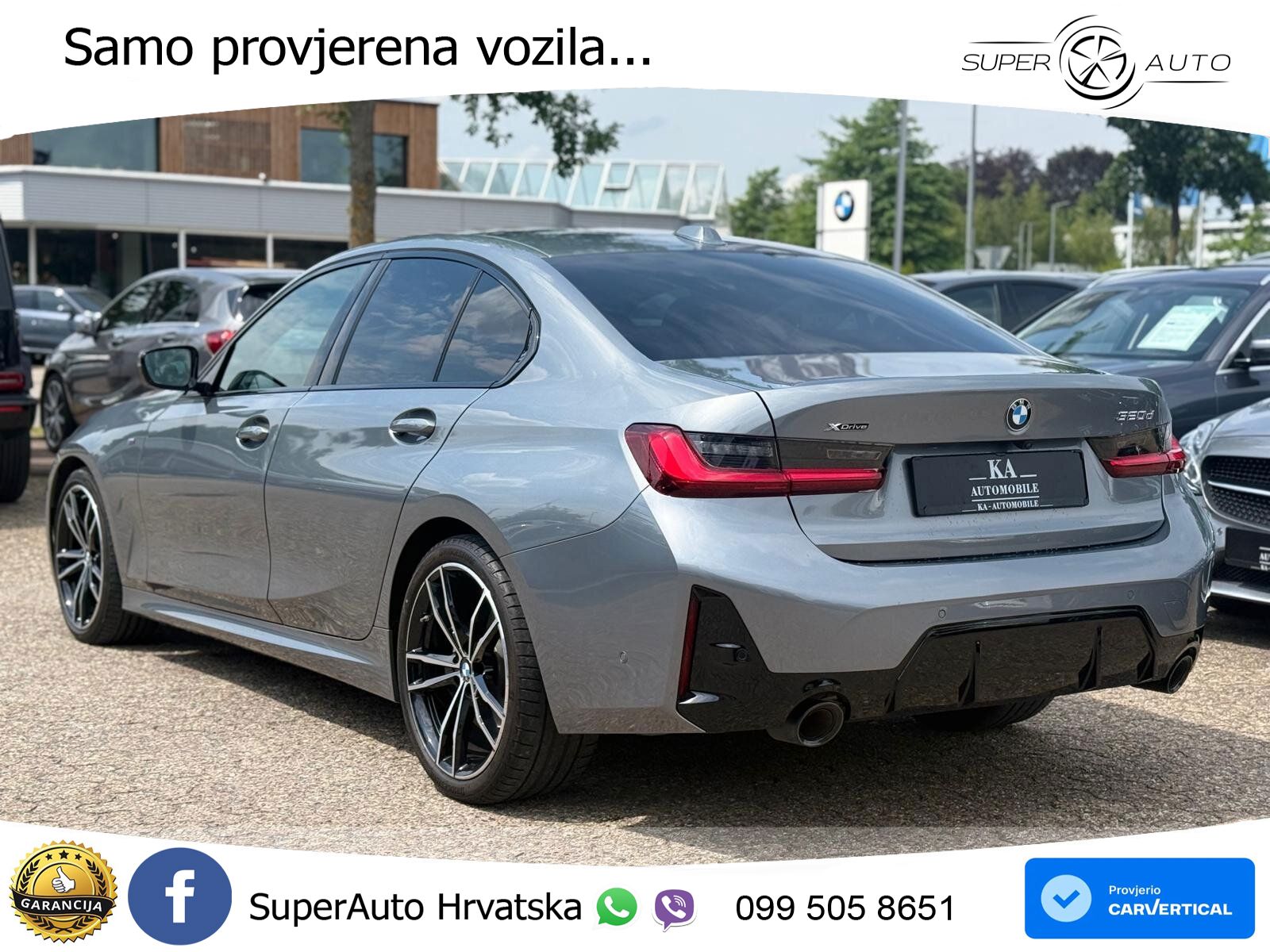 BMW 320d (190 KS) xDrive Steptronic M Sport LED+GR SJED+ACC