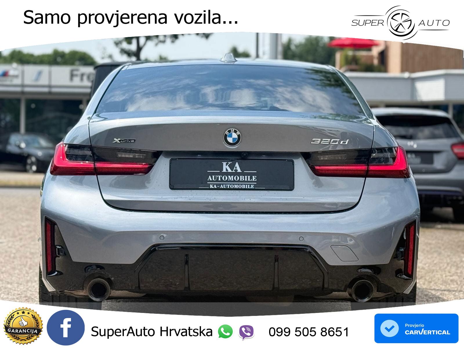BMW 320d (190 KS) xDrive Steptronic M Sport LED+GR SJED+ACC