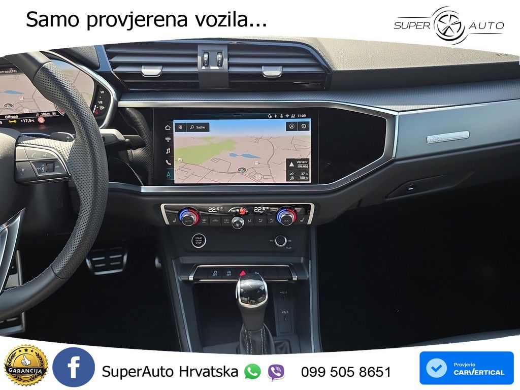 Audi Q3 35 TFSI (150 KS) S tronic S line LED+GR SJED+ACC