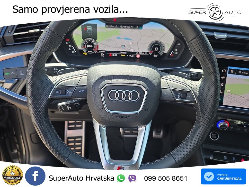 Audi Q3 35 TFSI (150 KS) S tronic S line LED+GR SJED+ACC