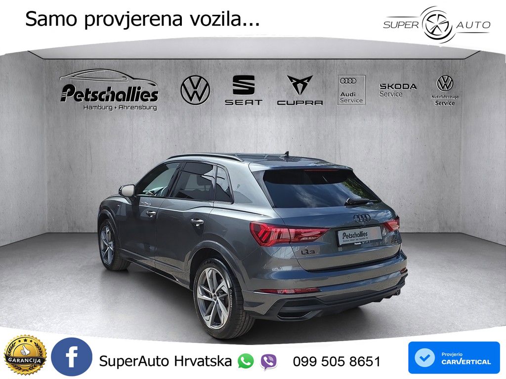 Audi Q3 35 TFSI (150 KS) S tronic S line LED+GR SJED+ACC