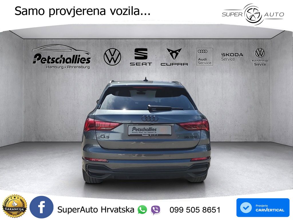 Audi Q3 35 TFSI (150 KS) S tronic S line LED+GR SJED+ACC