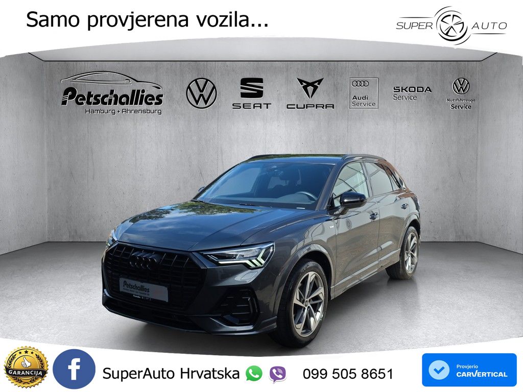 Audi Q3 35 TFSI (150 KS) S tronic S line LED+GR SJED+ACC