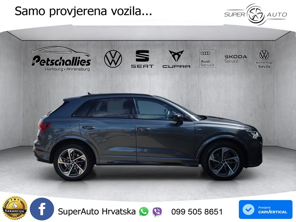 Audi Q3 35 TFSI (150 KS) S tronic S line LED+GR SJED+ACC