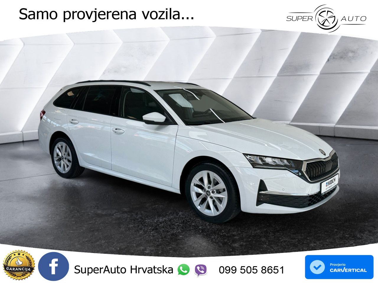 Škoda Octavia Combi 2.0 TDI (150 KS) DSG Selection LED+GR SJED+ACC