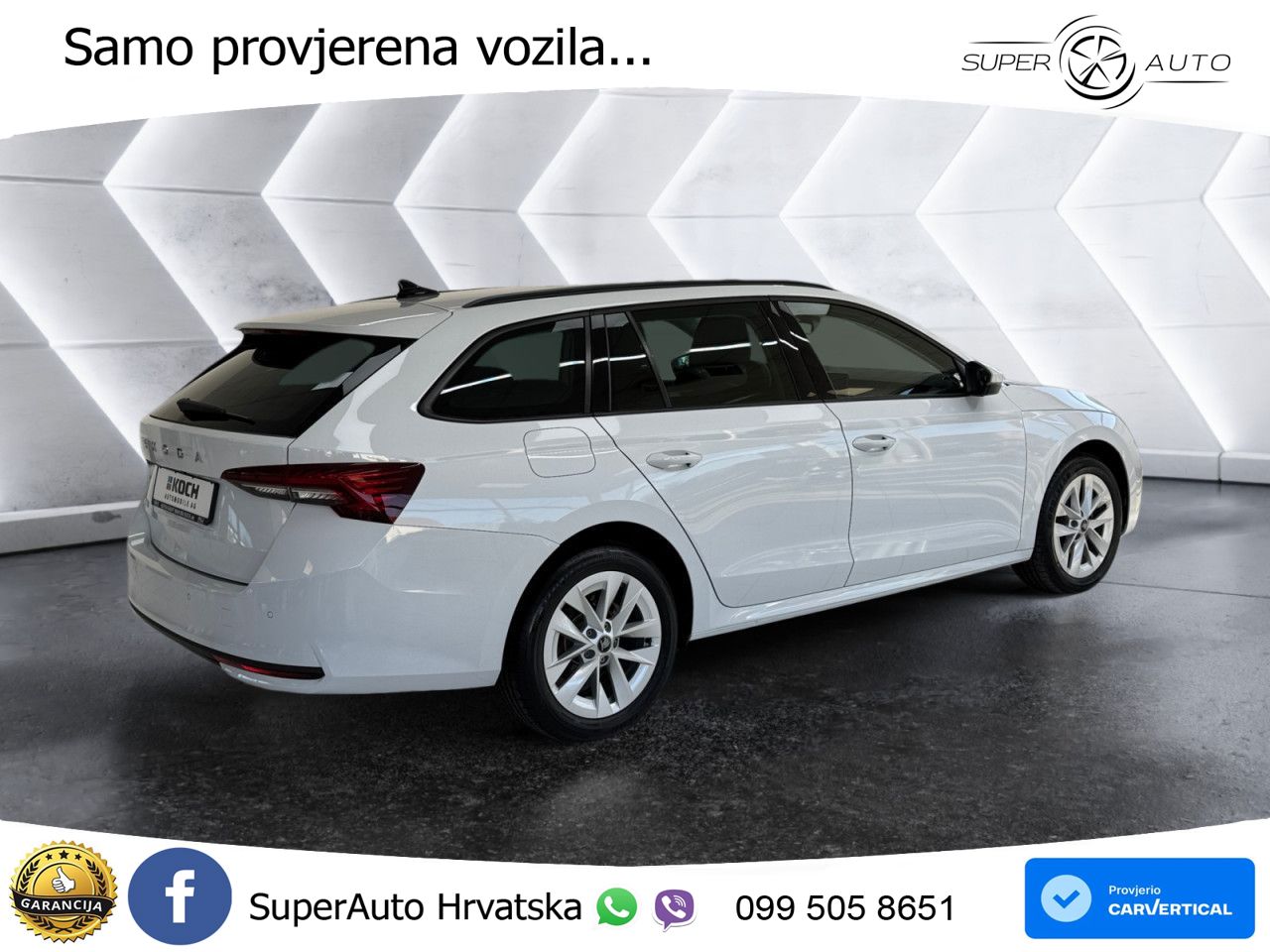 Škoda Octavia Combi 2.0 TDI (150 KS) DSG Selection LED+GR SJED+ACC