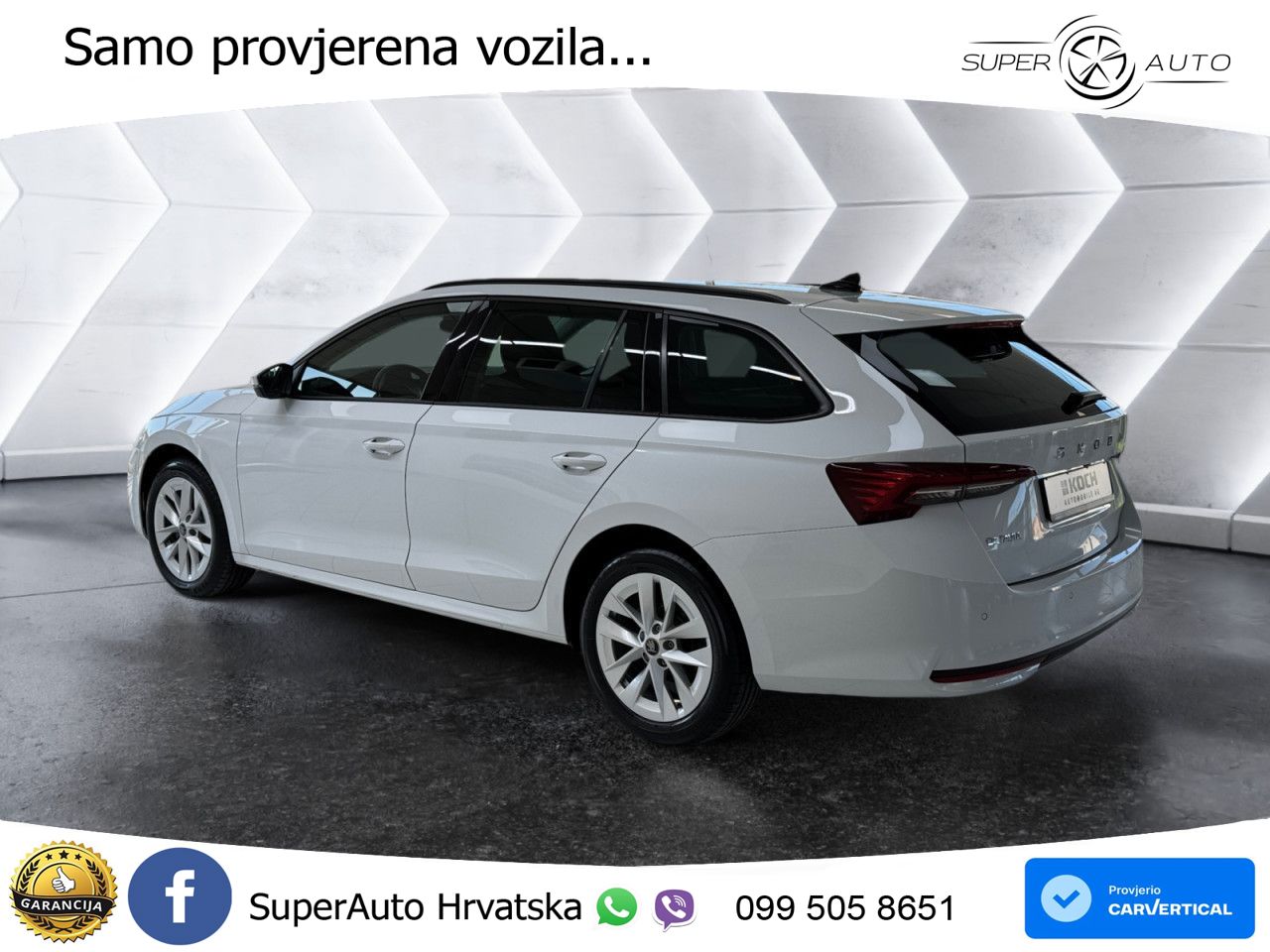 Škoda Octavia Combi 2.0 TDI (150 KS) DSG Selection LED+GR SJED+ACC