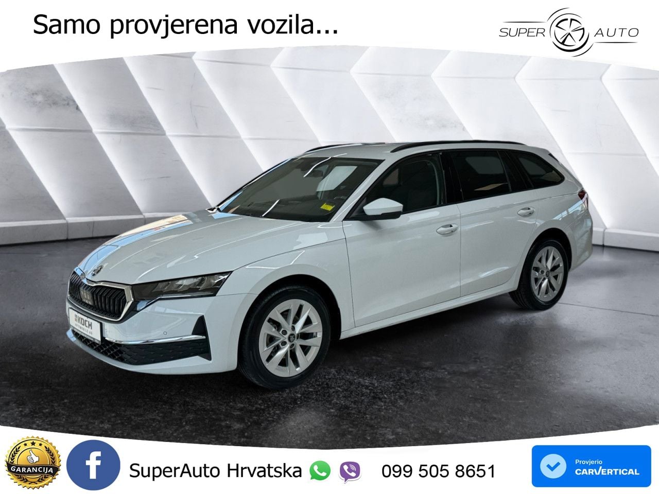 Škoda Octavia Combi 2.0 TDI (150 KS) DSG Selection LED+GR SJED+ACC
